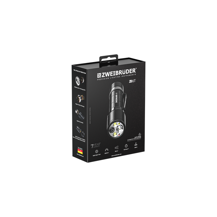 Zweibrüder ZB6T Torch 3000 lumens